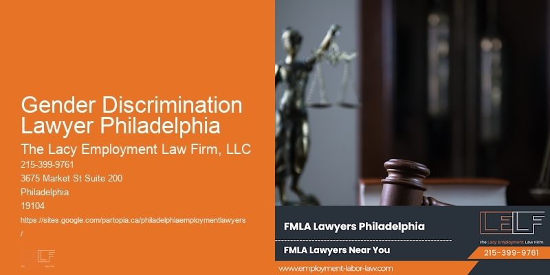 Gender Discrimination Lawyer Philadelphia