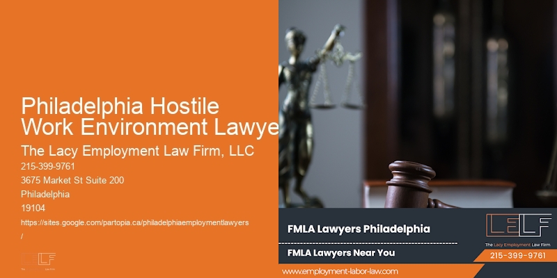 Philadelphia Hostile Work Environment Lawyer