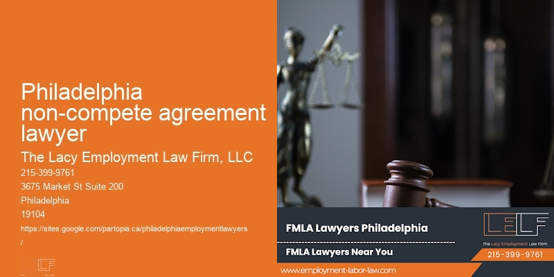 Philadelphia non-compete agreement lawyer