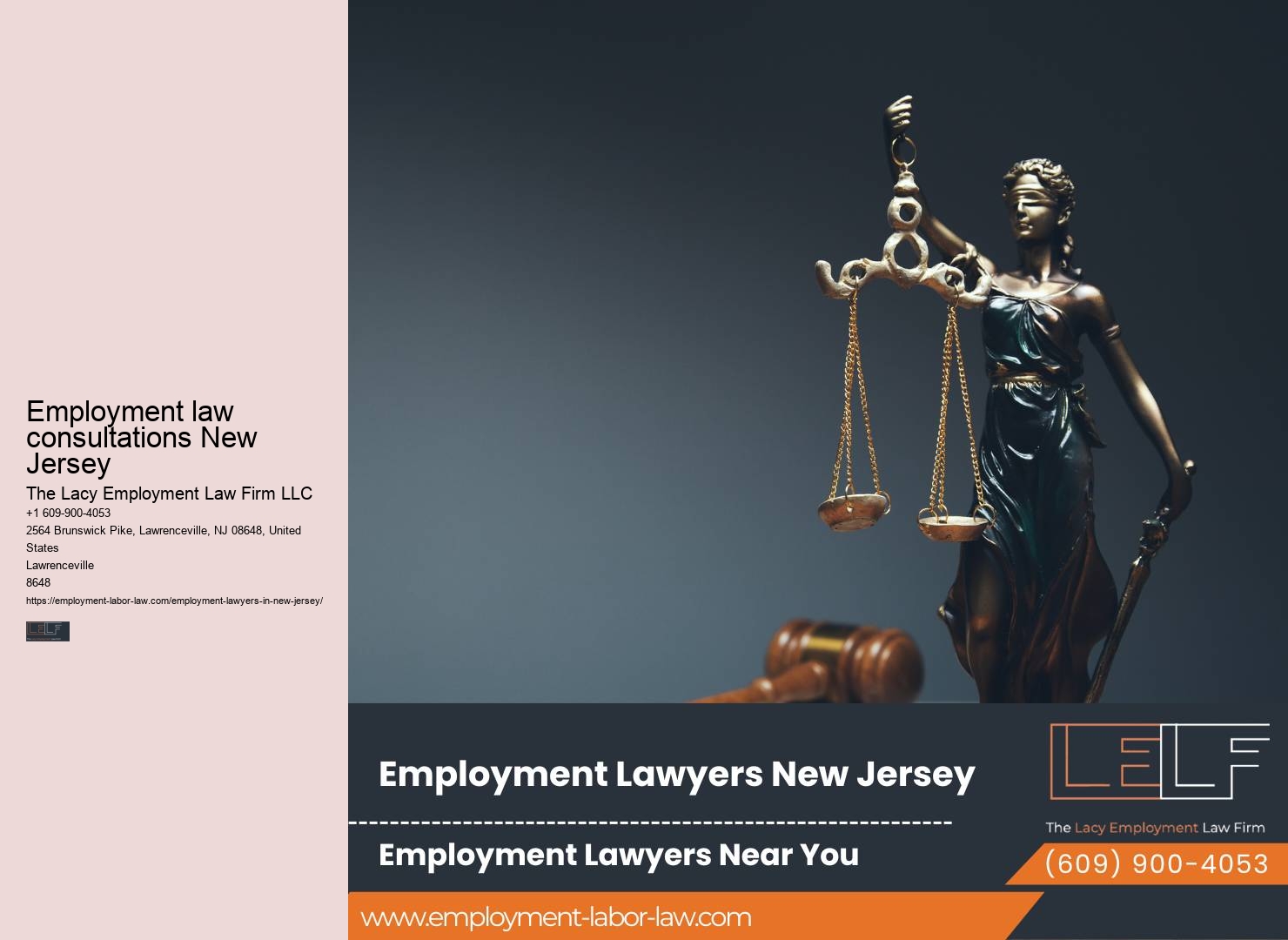 NJ Employment Lawyer Consultation Rate