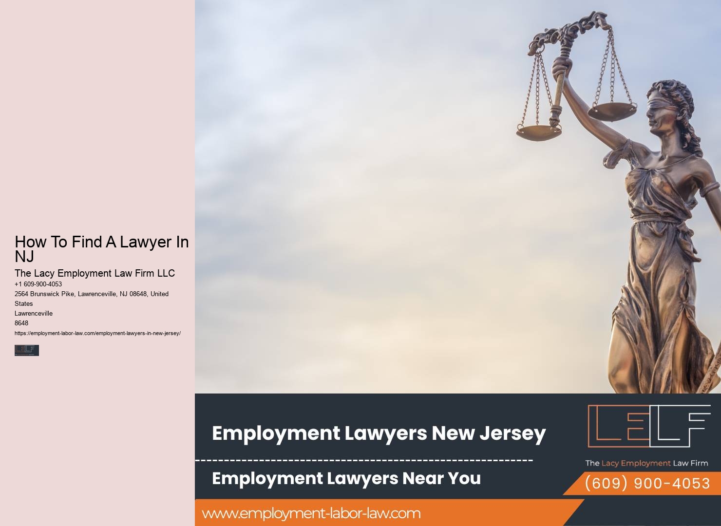 Employment law New Jersey