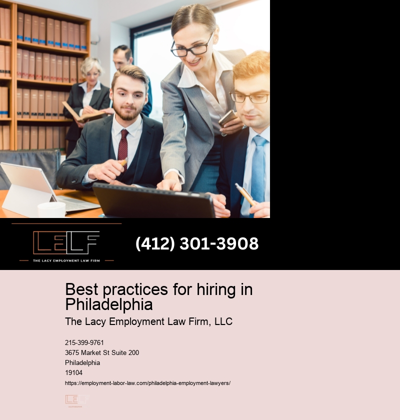 Local experts in employment law consultation for Philadelphia professionals