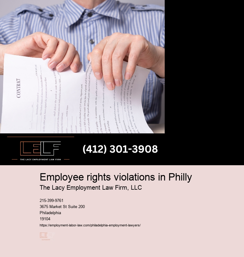 Philadelphia employment contract negotiation attorneys