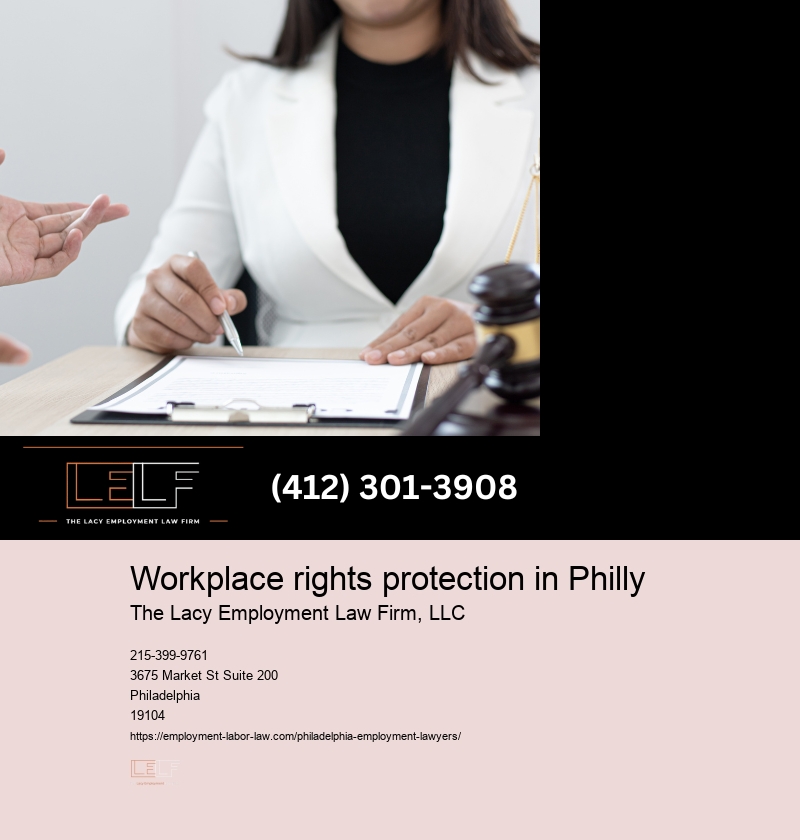 Legal representation for employees in Philly workplaces