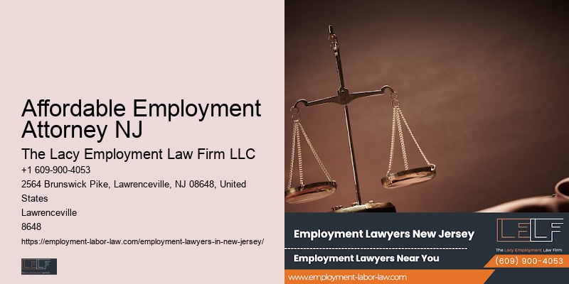 Affordable Employment Attorney NJ