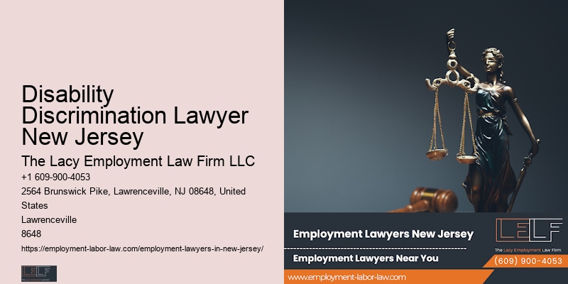 NJ Employee Termination Lawyer