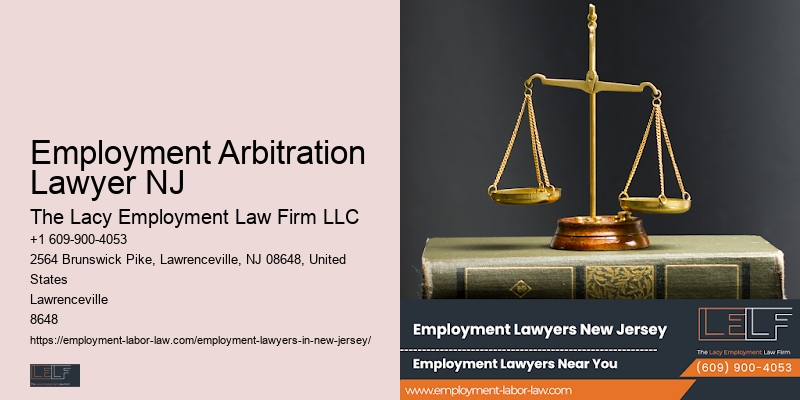 Employment Arbitration Lawyer NJ Sexual Orientation Discrimination Lawyer