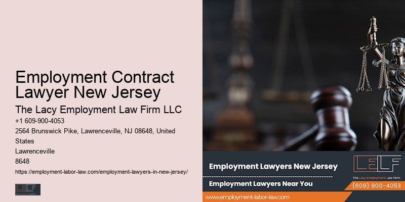Employment Contract Lawyer New Jersey