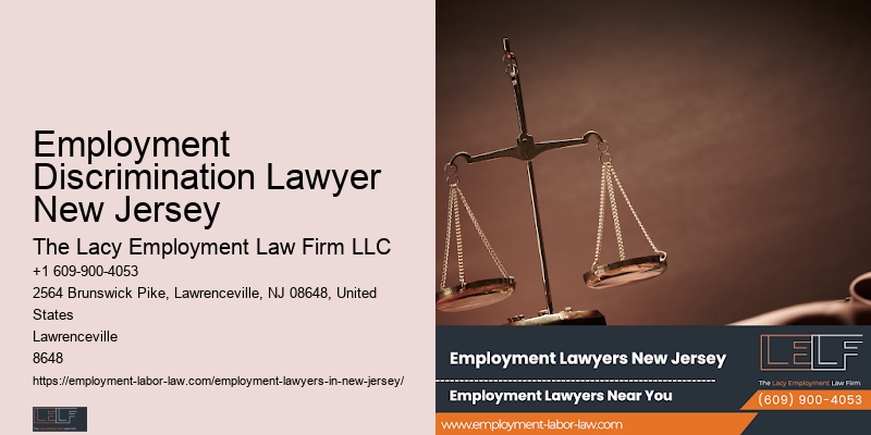 Employment Discrimination Lawyer New Jersey