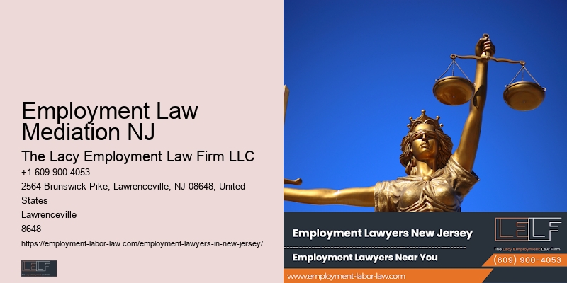 Employment Law Mediation NJ Workplace Disputes Legal Help