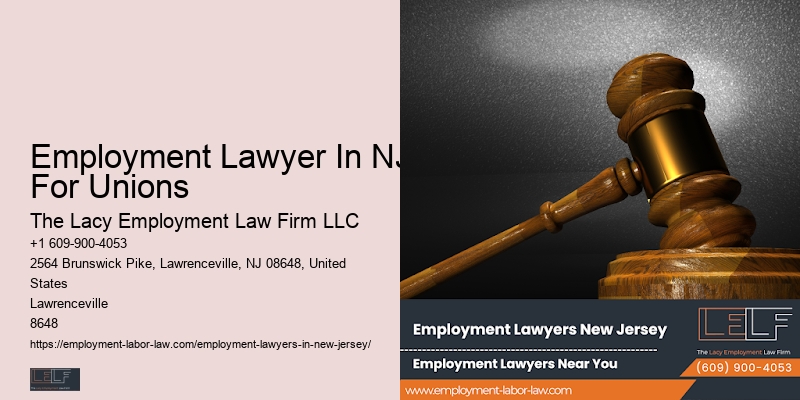 NJ Legal Services For Employees
