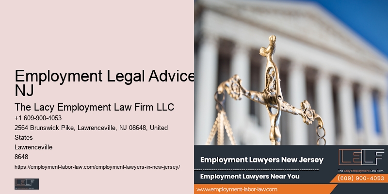 Employment Legal Advice NJ