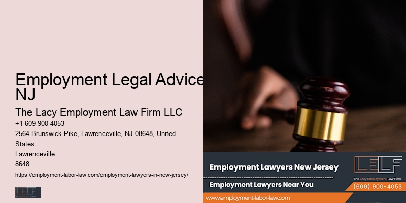 NJ Legal Help For Employment Disputes