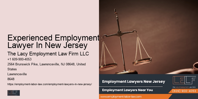 Experienced Employment Lawyer In New Jersey Employment Compliance Services