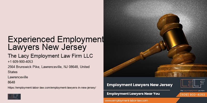 Employment Discrimination Lawyer Experienced Employment Lawyers New Jersey