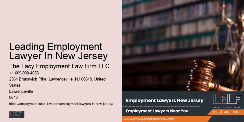 NJ Employment Law Expert Consultation