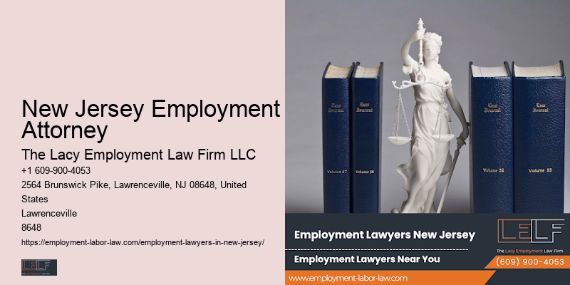 New Jersey Employment Attorney Employment Law Representation