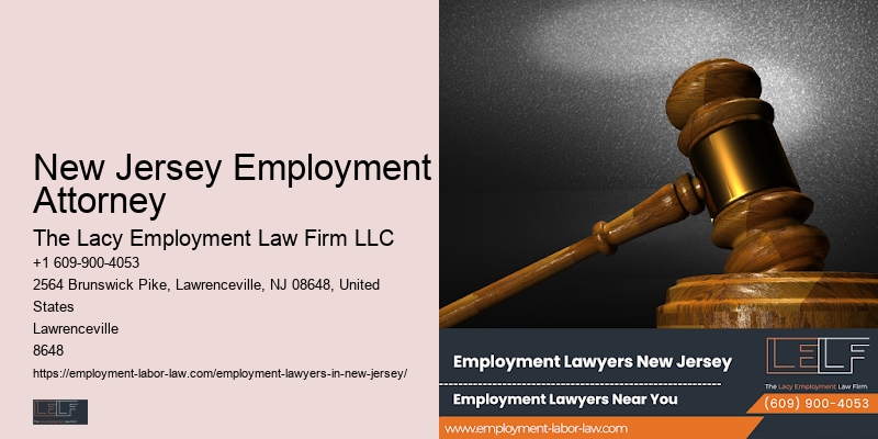 NJ Employment Legal Representation