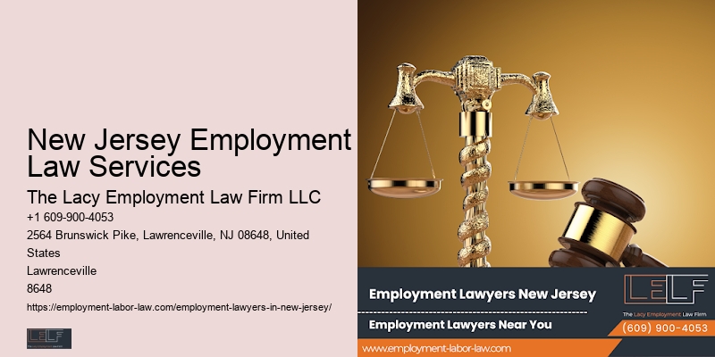 New Jersey Employment Law Services Employment Law Advice