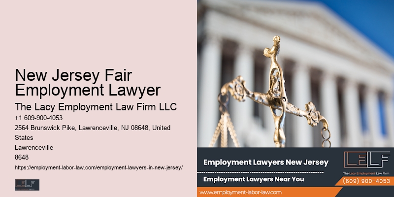 New Jersey Fair Employment Lawyer