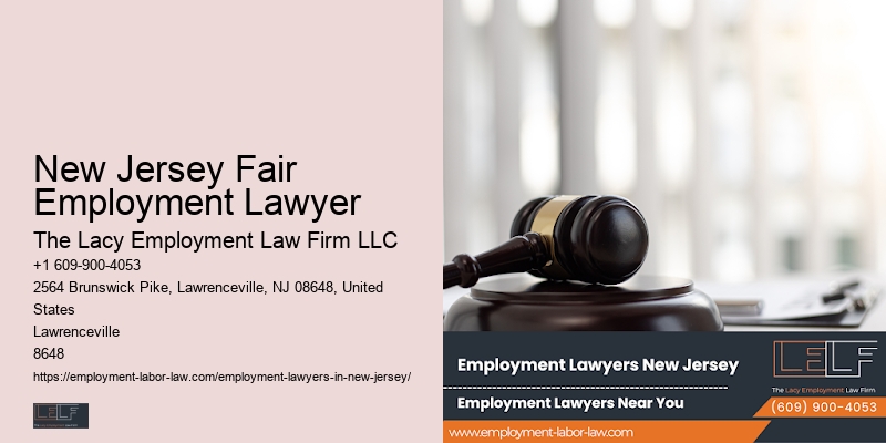 NJ Employment Legal Representation