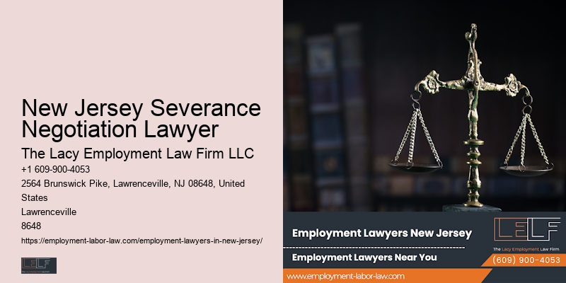 New Jersey Severance Negotiation Lawyer Employment Rights Advocate