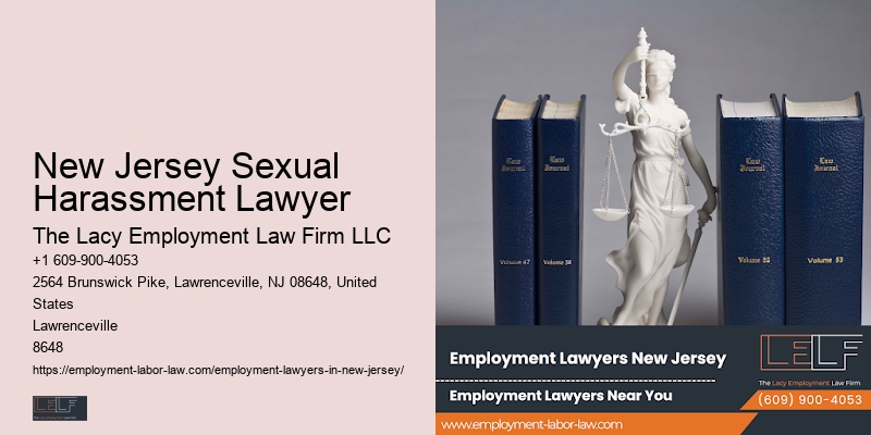 New Jersey Sexual Harassment Lawyer Employment Legal Advocate