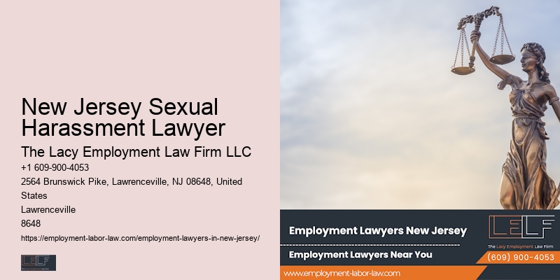 New Jersey Sexual Harassment Lawyer Discrimination Attorney
