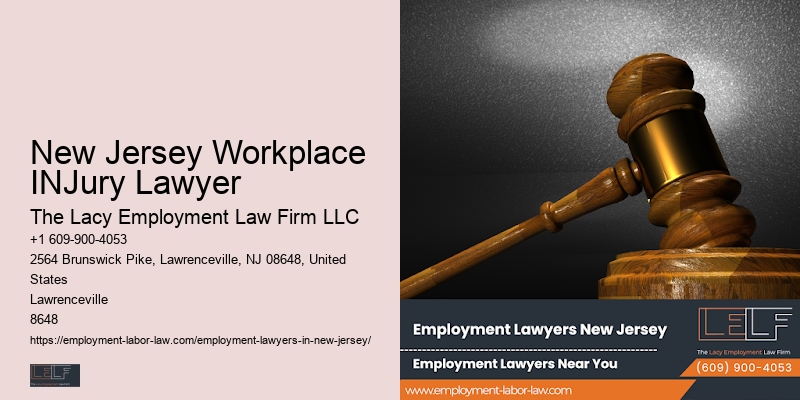 New Jersey Workplace INJury Lawyer Employment Litigation Expert
