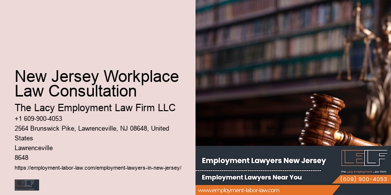 New Jersey Workplace Law Consultation Workplace Harassment Attorney