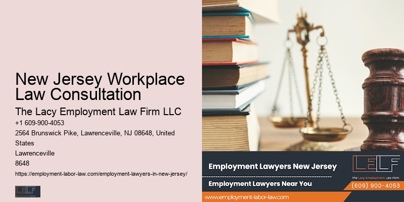 Experienced Employment Lawyer In New Jersey Workplace Law Consultation
