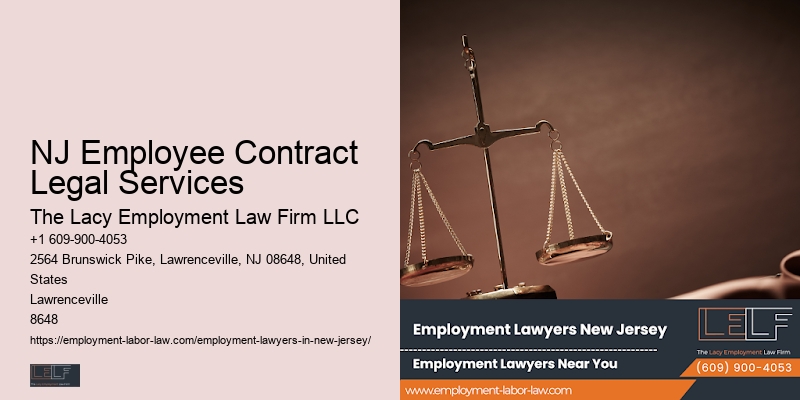 NJ Employee Contract Legal Services