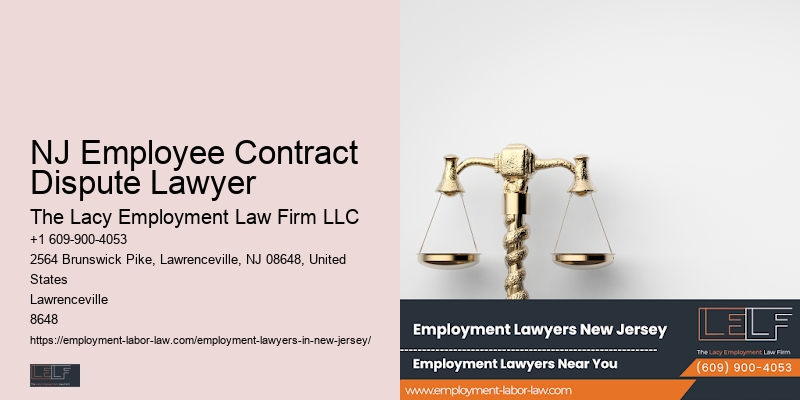 NJ Employee Contract Dispute Lawyer Hostile Workplace Attorney