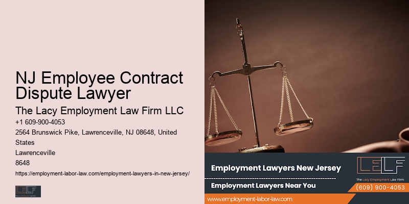NJ Employee Contract Dispute Lawyer