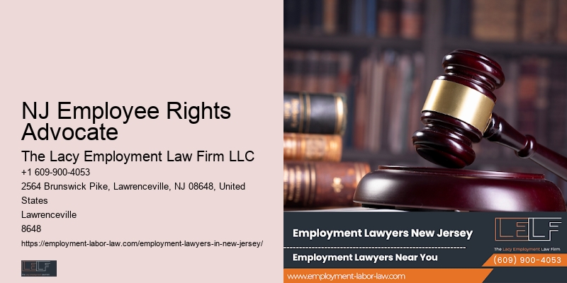 NJ Employment Disputes Resolution Lawyer