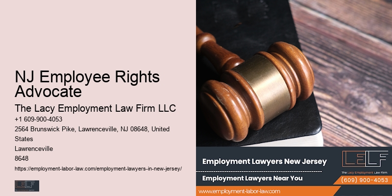 NJ Employee Rights Advocate Employment Discrimination Legal Consultation