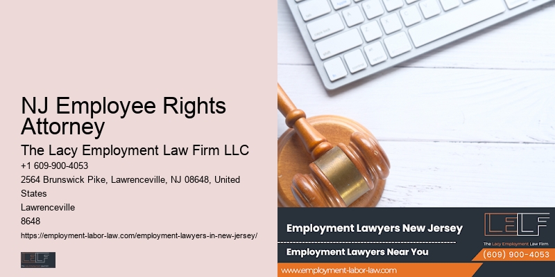 Employment Law Firm NJ Employee Rights Attorney
