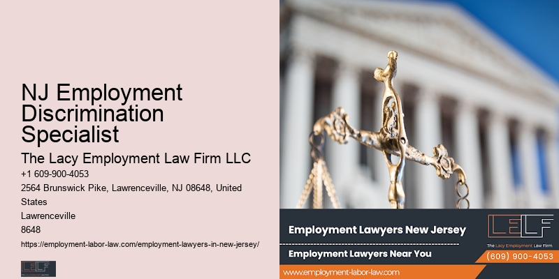 NJ Employment Discrimination Specialist