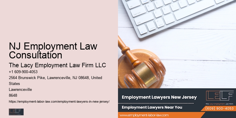NJ Employment Law Consultation Employee Rights Lawyer