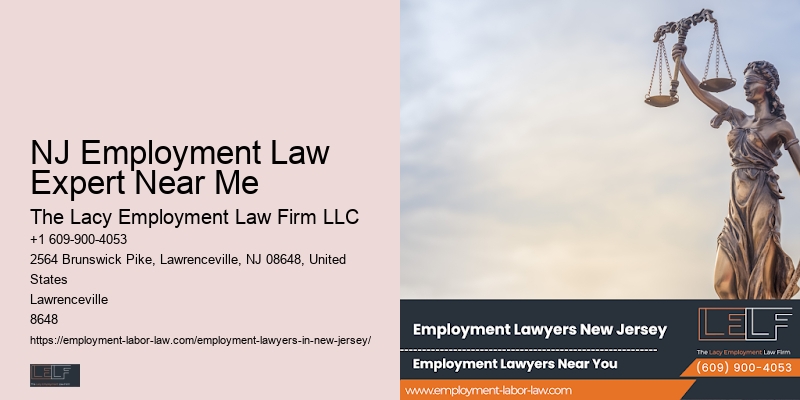 NJ Employment Law Expert Near Me Wrongful Dismissal Lawyer