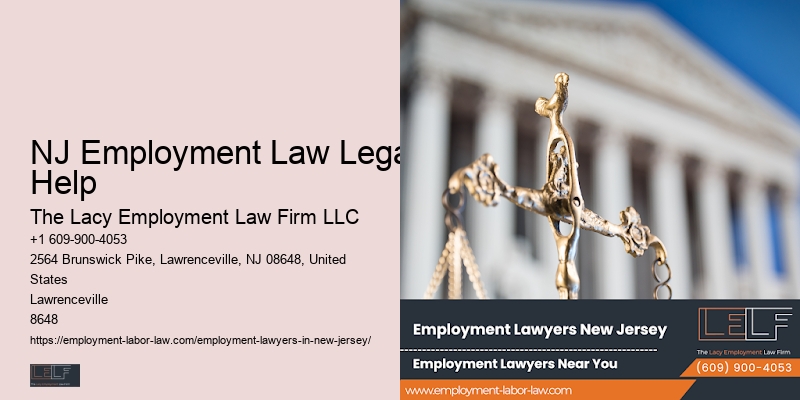 NJ Employment Law Legal Help