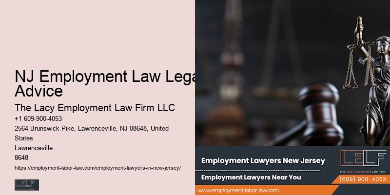 NJ Employment Law Legal Advice