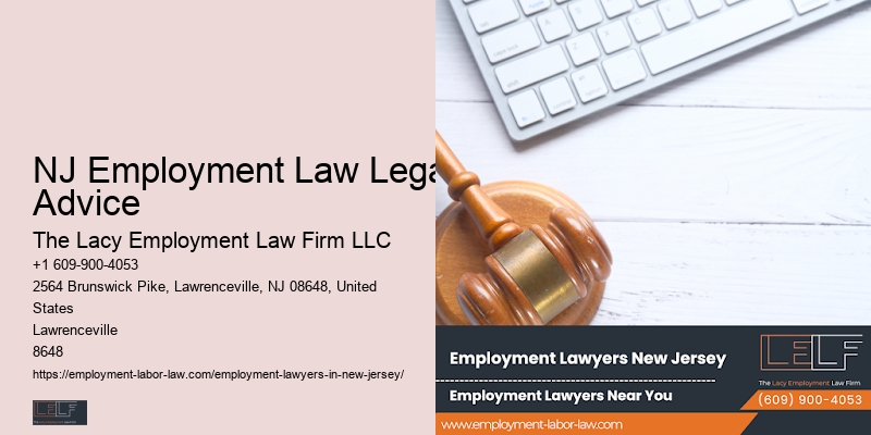 Workplace Legal Representation NJ