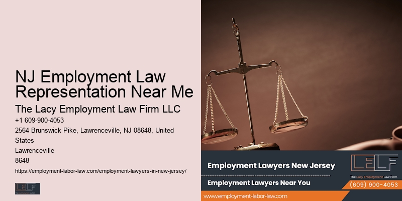NJ Employment Law Representation Near Me