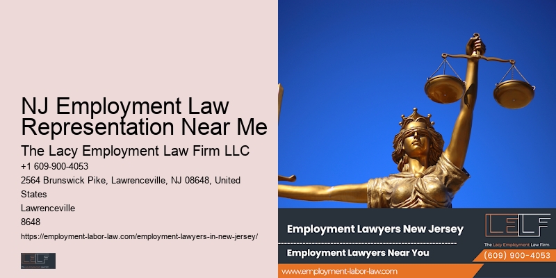 NJ Employment Law Representation Near Me Employment Contract Negotiation Lawyer