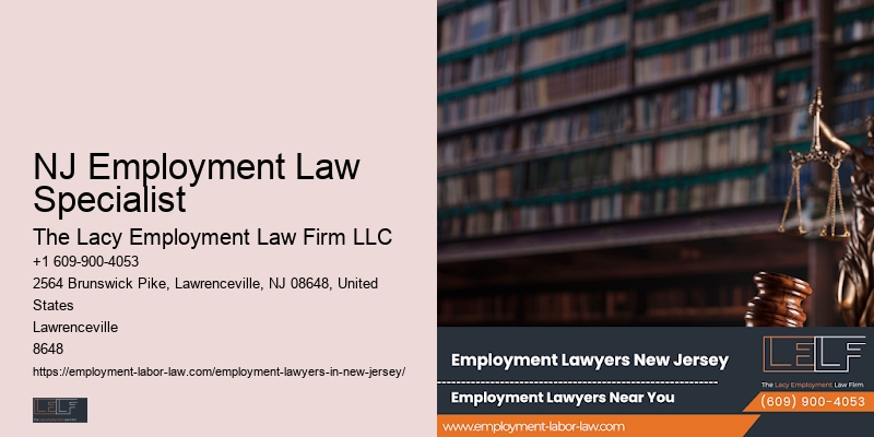 NJ Employment Law Specialist Job Dispute Attorney