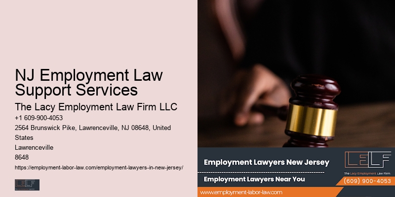 NJ Legal Support For Employment Disputes