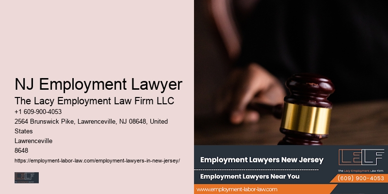 NJ Employment Lawyer Employment Claims Attorney