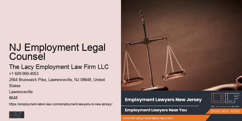 NJ Employment Legal Counsel