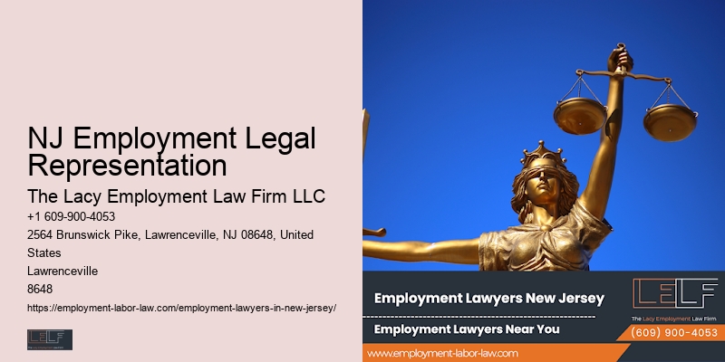 NJ Employment Legal Representation Unpaid Wages Lawyer
